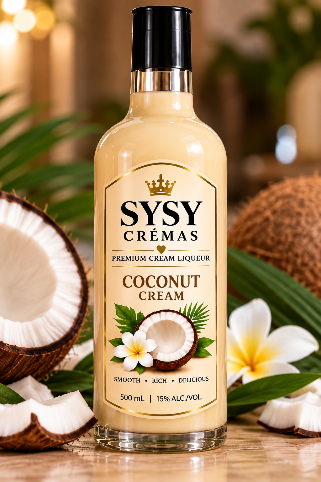 SYSY CRÉMAS Coconut Cream 500 mL